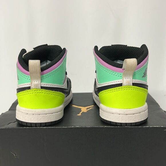 JORDAN 1 MID LITTLE KID SNEAKERS FTL-03-044 - Picture 5 of 8